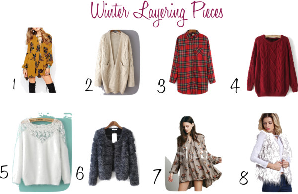 Winter Layering Pieces